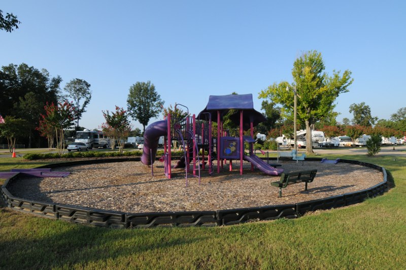 Playground and picnic area