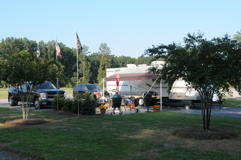 Patios and RV sites