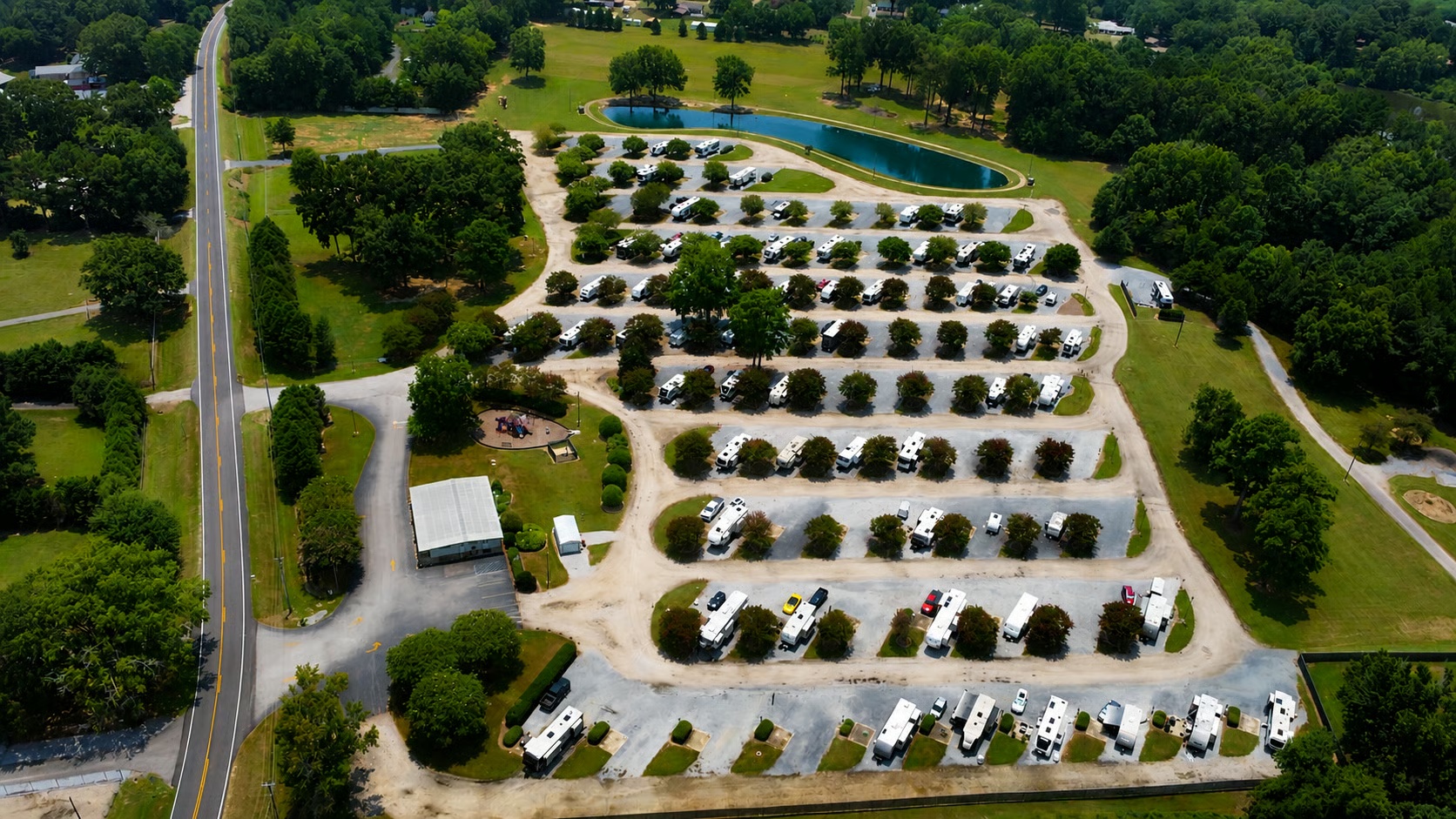 Overview of the park layout