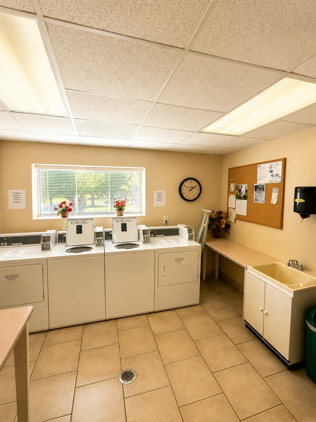 Inside the park office
